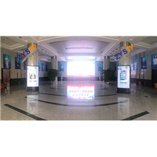 泰州電(diàn)视台55寸无缝拼接屏86寸广告机项目